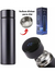 Garrafa Térmica De Inox Café, Água Quente e Frio C/Sensor De Temperatura Em Led 500 ML Parede Dupla Medidor Temperatura Squeeze Portátil - loja online