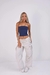 Tube Top Cropped Azul Marinho T. Único - loja online