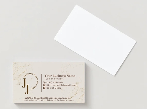 Tarjetas de presentación personalizadas