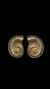 BRINCO ESCULTURA CARACOL - DOURADO