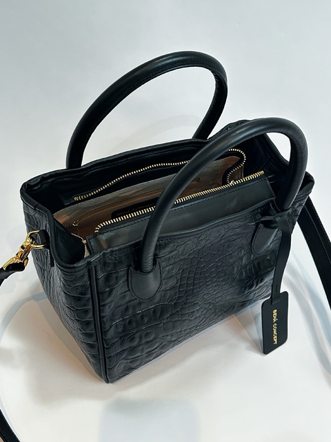 BOLSA ANDIAMO - Couro croco