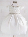 VESTIDO FESTA CREME