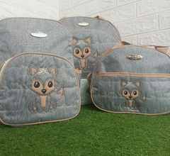 KIT BOLSA MATERNIDADE 3 PEÇAS