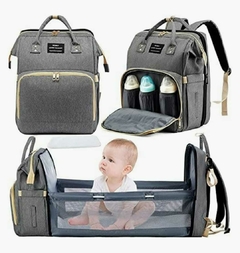 MOCHILA BOLSA MATERNIDADE QUE VIRA BERÇO ( UNIDADE