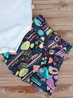 CONJUNTO BODY SHORTS E BABADOR na internet