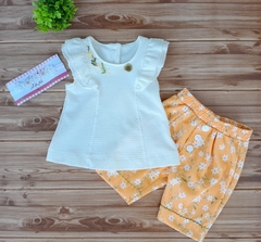 CONJUNTO BATA E SHORTS KIKI XODÓ