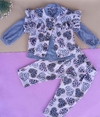 CONJUNTO BLUSA CALÇA COLETE KIKI XODÓ