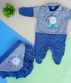 SAÍDA DE MATERNIDADE MALHA P ( MENINO