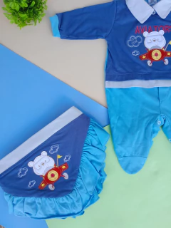 SAÍDA DE MATERNIDADE MALHA P ( MENINO - comprar online