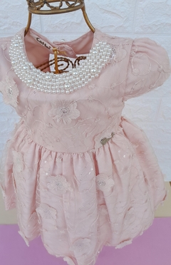 VESTIDO FESTA TULE BORDADO - comprar online