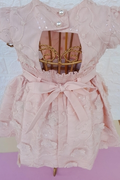 VESTIDO FESTA TULE BORDADO na internet
