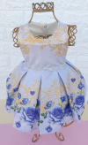 VESTIDO FESTA AZUL