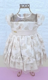 VESTIDO FESTA CREME