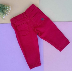 CALÇA SARJA MENINA PEKAS KIDS ROSA PINK - comprar online