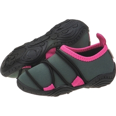 Tênis Sapatilha Grafite/Pink Calce Facil Infantil Feminino Conforto - Fofopé - comprar online