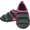 Tênis Sapatilha Grafite/Pink Calce Facil Infantil Feminino Conforto - Fofopé