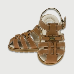 Sandália Fivela Marrom Kids Menino - FOFOPÉ