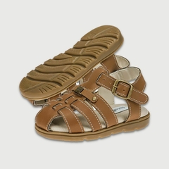 Sandália Fivela Marrom Kids Menino - FOFOPÉ - comprar online