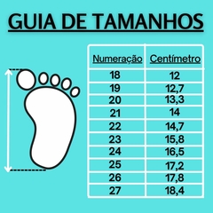 Sapatilha Infantil Feminina Menina Estilosa Calce fácil - FOFOPÉ - MIMAR BABY E KIDS