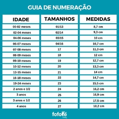 Imagem do Sapatilha Infantil Bebê Fofopé Azul