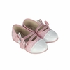 SAPATILHA BAILARINA KIDY ROSA COM BRANCO