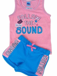 CONJUNTO BLUSA E SHORTS KIKO E KIKA - comprar online