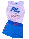 CONJUNTO BLUSA E SHORTS KIKO E KIKA