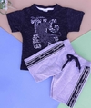 CONJUNTO BLUSA E SHORTS