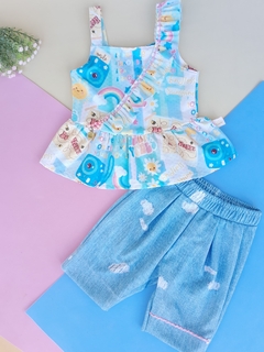 CONJUNTO BLUSA E SHORTS KIKI XODÓ