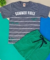 CONJUNTO BLUSA E SHORTS MENINO