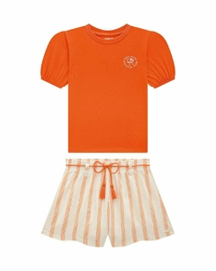 CONJUNTO BLUSA E SHORTS VERÃO na internet