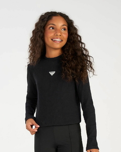 BLUSA GOLA ALTA EM MALHA