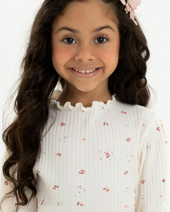 BLUSA EM MALHA CANELADA - comprar online