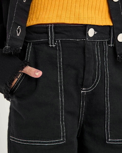 CALÇA WIDE LEG EM SARJA na internet