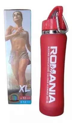 Romania Botella Térmica Deportiva 450ML Engomada Sport en internet