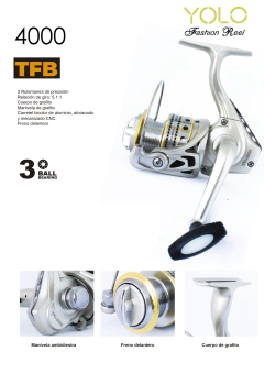Reel Yolo TFB4000 - comprar online