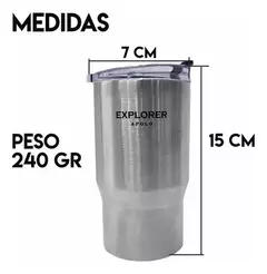 Vaso Térmico Cafe 414 ML Acero Inoxidable