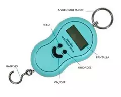 Balanza Digital Portátil De Mano Hasta 50 Kg - comprar online