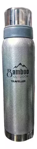 Termo Matero Bamboo 1 Lt Ac Inox Tapa 24hs Calor Frio - comprar online