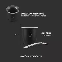Un Matecito Termico Acero Inoxidable + Bombilla Un Mate en internet