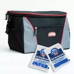 Bolso Térmico Conservadora Lumilagro 10lts +2 Refrigerantes