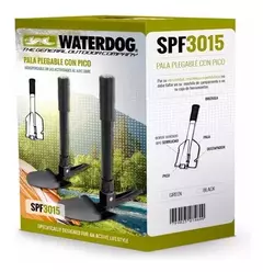 Pala Con Pico Verde Plegable Waterdog Camping 3015gn - comprar online