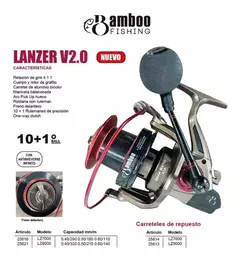 Reel Bamboo Lanzer 7000 - comprar online