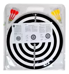 Tiro Al Blanco De 41 Cm Reversible Con 6 Dardos Albatros en internet