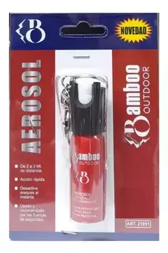 Gas Pimienta Bamboo 14gr De Bolsillo