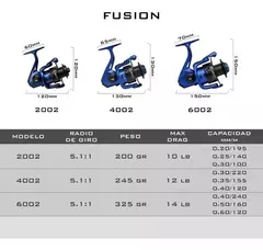 Reel Caster Fusion 4002 - comprar online