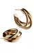 ARGOLA TRIPLA DOURADA - comprar online
