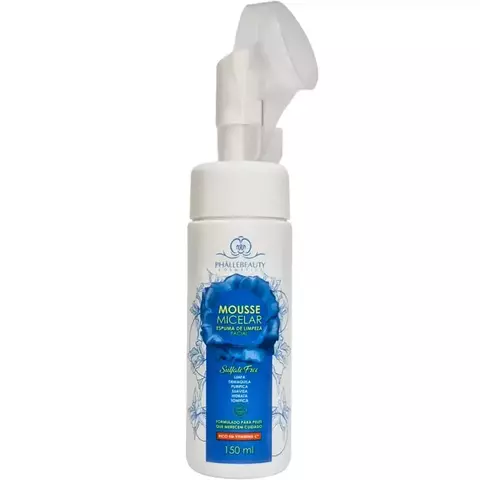 Phállebeauty - Mousse Micelar Espuma de Limpeza Facial 150ml