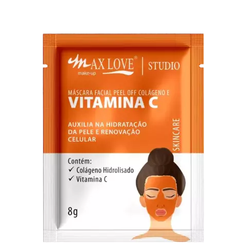 SACHÊ MÁSCARA MAX LOVE 8 G - VITAMINA C