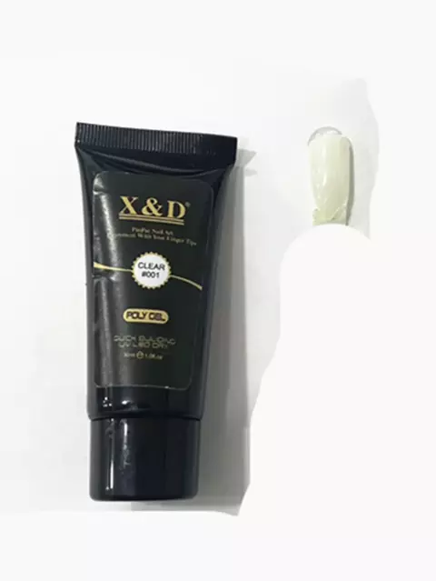 POLYGEL LED UV PPROFISSIONAL X&D 30 ML CLEAR 001